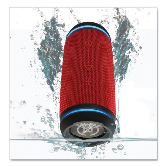 SOUND RING Wireless Portable Speaker, Red1