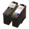 6196C004PK (CL-286XL, PG-285XL) High-Yield Ink, Black/Tri-Color, 2/Pack2