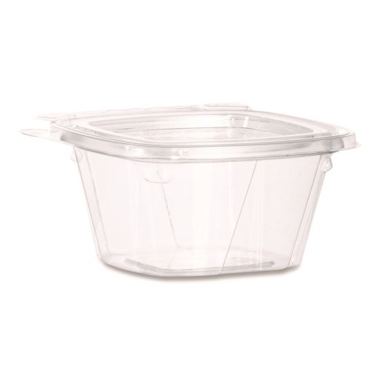 ClearPac SafeSeal Tamper-Resistant, Tamper-Evident Containers, 3.72 x 4.2 x 1.97, Clear, Plastic, 400/Carton1