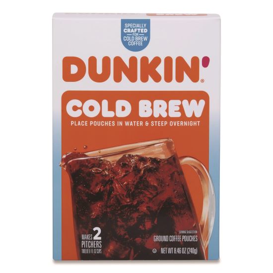 Cold Brew Coffee Packets, 2.12 oz Packets, 4/Box1