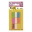 1" Plain Solid Color Tabs, 1/5-Cut, Assorted Colors, 1" Wide, 36/Pack1