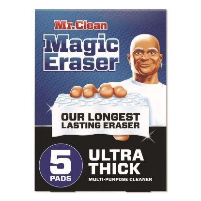 Magic Eraser Ultra Thick, White, 5/Pack1