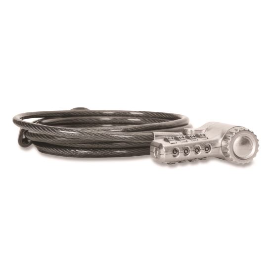 DEFCOM Ultimate Universal Serialized Combination Lock, 6.5 ft Cable1