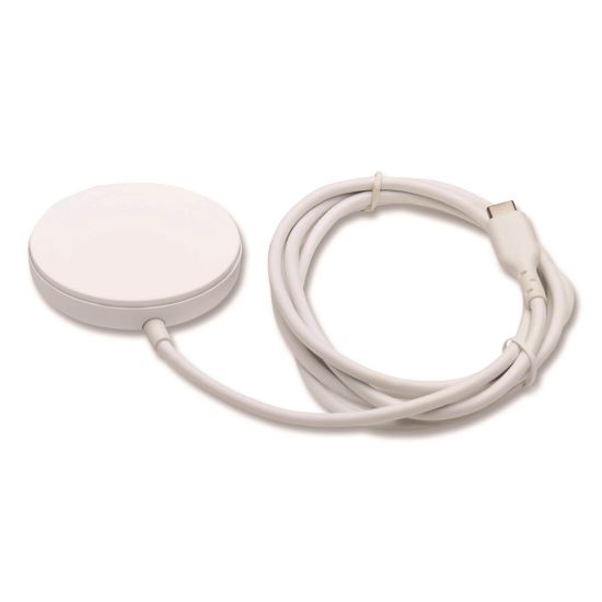 15W Wireless Charging Pad, USB C, White1