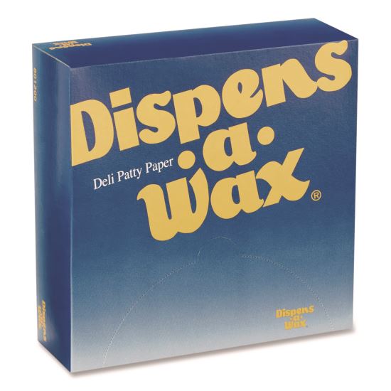 Dispens-A-Wax Waxed Deli Patty Paper, 6 x 6, 1,000 Sheets/Box, 10 Boxes/Carton1