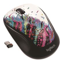 M325 Wireless Mouse, 2.4 GHz Frequency/30 ft Wireless Range, Left/Right Hand Use, Celebrate1