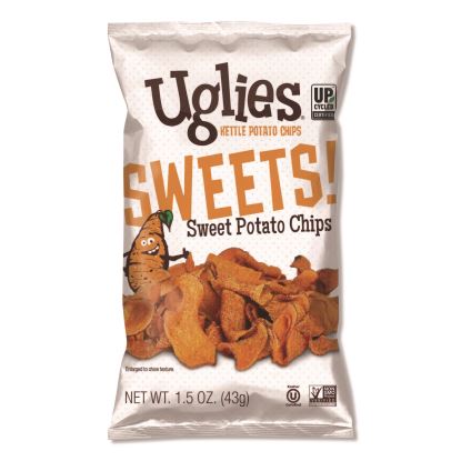 Kettle Potato Chips, Sweet Potato, 2 oz Bags, 24/Carton1