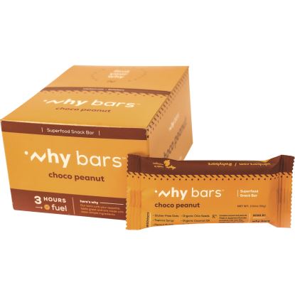 Superfood Snack Bar, Choco Peanut, 2.04 oz Bar, 12/Box1