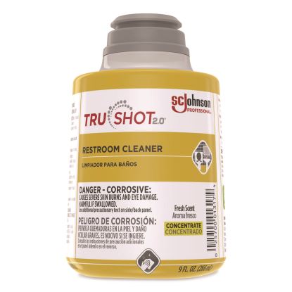 TruShot 2.0 Restroom Cleaner, Fresh Scent, 9 oz Cartridge, 4/Carton1