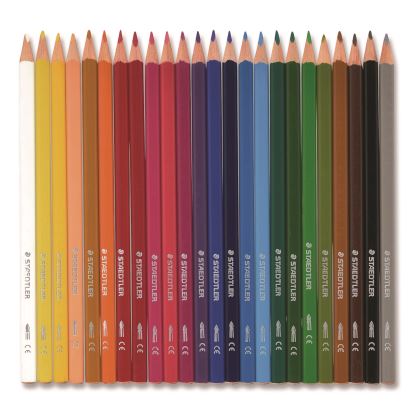 Watercolor Pencils, Assorted Lead and Barrel Colors, 24/Set1