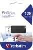 Verbatim PinStripe 128GB USB flash drive USB Type-A 2.0 Black1