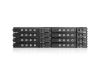 iStarUSA BPU-128DE-SS disk array 0 TB Black, Stainless steel1