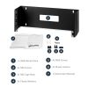 StarTech.com WALLMOUNTH4 rack cabinet 4U Wall mounted rack Black13