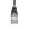 StarTech.com 25 ft Black Molded Category 5e (350 MHz) UTP Patch Cable networking cable 300" (7.62 m)4