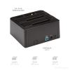 StarTech.com SDOCK2U313 storage drive docking station USB 3.2 Gen 2 (3.1 Gen 2) Type micro-B Black11