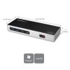 StarTech.com DK30A2DH laptop dock/port replicator Wired USB 3.2 Gen 1 (3.1 Gen 1) Type-C Black, Silver10