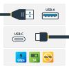 StarTech.com USB315AC1M USB cable USB 3.2 Gen 1 (3.1 Gen 1) 39.4" (1 m) USB A USB C Black2