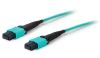 AddOn Networks MPO to MPO, 3m InfiniBand/fibre optic cable 118.1" (3 m) MPO/MTP OFNP Blue1