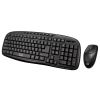 Adesso WKB-1330CB keyboard Mouse included Universal RF Wireless QWERTY US English Black1