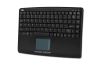 Adesso SlimTouch 410 keyboard Universal USB QWERTY US English Black1