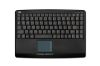 Adesso SlimTouch 410 keyboard Universal USB QWERTY US English Black2