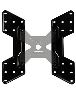 Atdec AC-AP-4040 monitor mount / stand Wall Black1