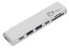 Siig JU-TB0412-S1 laptop dock/port replicator USB 3.2 Gen 1 (3.1 Gen 1) Type-C Silver1