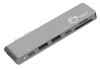 Siig JU-TB0512-S1 laptop dock/port replicator USB 3.2 Gen 1 (3.1 Gen 1) Type-C Gray1