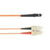 Black Box 3m, SC/MT-RJ InfiniBand/fibre optic cable 118.1" (3 m) OFNR Orange1