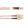 Black Box 5m SC-LC InfiniBand/fibre optic cable 196.9" (5 m) Multicolor, Red1