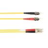 Black Box 1m, ST/LC InfiniBand/fibre optic cable 39.4" (1 m) OFNR Yellow1