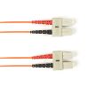 Black Box FOCMR62-001M-SCSC-OR InfiniBand/fibre optic cable 39.4" (1 m) SC Orange1