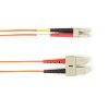 Black Box 1m SC-LC InfiniBand/fibre optic cable 39.4" (1 m) Multicolor, Orange1