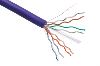 Axiom Cat6, 1000ft networking cable Purple 12000" (304.8 m) U/UTP (UTP)1