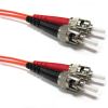 Weltron 2m ST/ST InfiniBand/fibre optic cable 78.7" (2 m) OFC Orange1