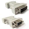 Weltron 91-883 cable gender changer DVI-I VGA (D-Sub) Gray1