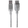 Manhattan 340496 USB cable USB 2.0 118.1" (3 m) USB A Silver2