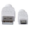 Manhattan 323987 USB cable USB 2.0 39.4" (1 m) USB A Micro-USB B White3