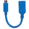 Manhattan 353540 USB cable USB 3.2 Gen 1 (3.1 Gen 1) 5.91" (0.15 m) USB C USB A Blue2