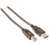 Manhattan 510424 USB cable USB 2.0 433.1" (11 m) USB A USB B Silver2