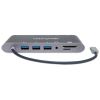 Manhattan 152808 laptop dock/port replicator Wired USB 3.2 Gen 1 (3.1 Gen 1) Type-C Silver4