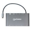 Manhattan 152808 laptop dock/port replicator Wired USB 3.2 Gen 1 (3.1 Gen 1) Type-C Silver5