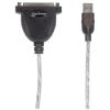 Manhattan 336581 parallel cable Black, Silver 70.9" (1.8 m)6