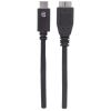 Manhattan 353397 USB cable USB 3.2 Gen 2 (3.1 Gen 2) 39.4" (1 m) USB C Micro-USB B Black4