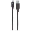 Manhattan 353373 USB cable USB 3.2 Gen 2 (3.1 Gen 2) 39.4" (1 m) USB A USB C Black4