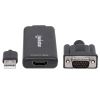 Manhattan 152426 video cable adapter 39.4" (1 m) USB Type-A + VGA (D-Sub) HDMI Black2