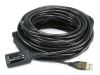 Monoprice 7532 USB cable USB 2.0 590.6" (15 m) USB A Black1