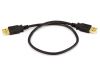 Monoprice 5441 USB cable USB 2.0 17.7" (0.45 m) Mini-USB B USB A Black1