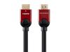 Monoprice HDMI/HDMI, 3 m HDMI cable 118.1" (3 m) HDMI Type A (Standard) Black, Red1