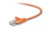 Belkin Cat5e, 5ft, 1 x RJ-45, 1 x RJ-45, Orange networking cable 59.1" (1.5 m)1